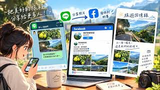 從 LINE 至 Facebook 轉貼