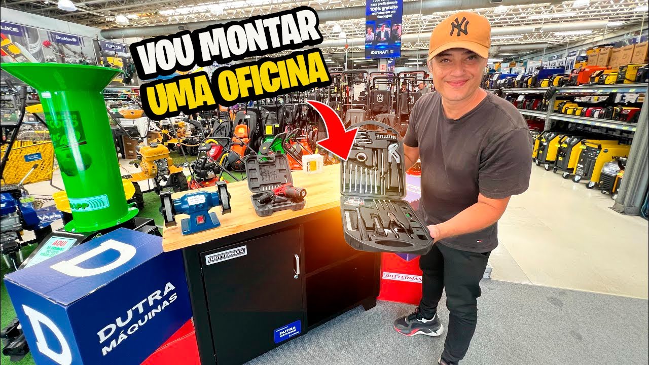 VOU MONTAR UMA OFICINA TUDO LEILÃO e VOCÊ VAI ME AJUDAR COM ISSO