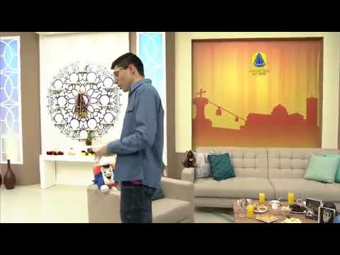 Celso Galvão no Programa Bem vindo Romeiro na TV Aparecida/SP