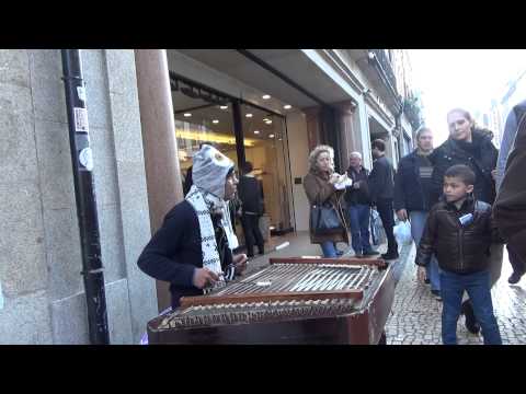 porto rua Santa catarina 22 dezembro 2014 música de rua - street music