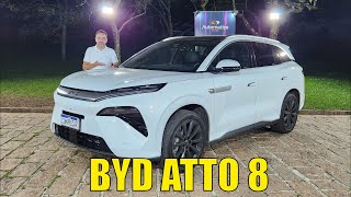 Avaliação: BYD Atto 8 - Híbrido plug-in, sete luga