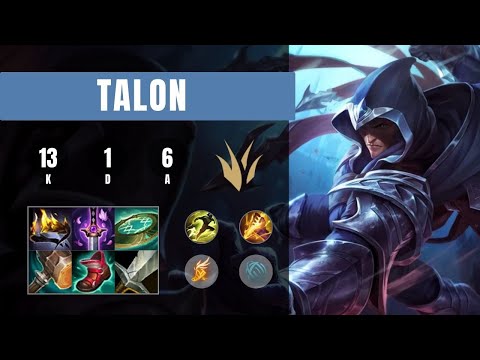 Talon Jungle vs Viego - EUW Challenger Patch 25.24