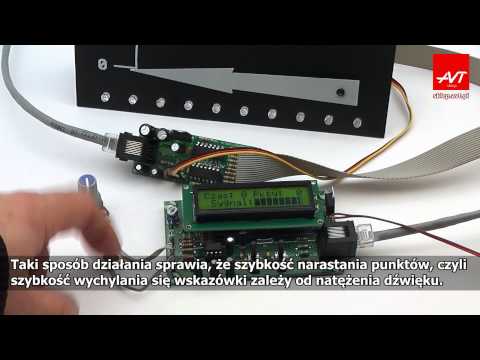 AVT5310 - APPLAUSE METER - MIERNIK NATĘŻENIA OKLASKÓW