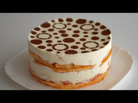 Торт Кардинал с йогуртовым кремом - австрийский десерт
