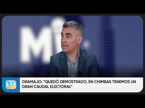 Gramajo: “Quedó demostrado, en Chimbas tenemos un gran caudal electoral”