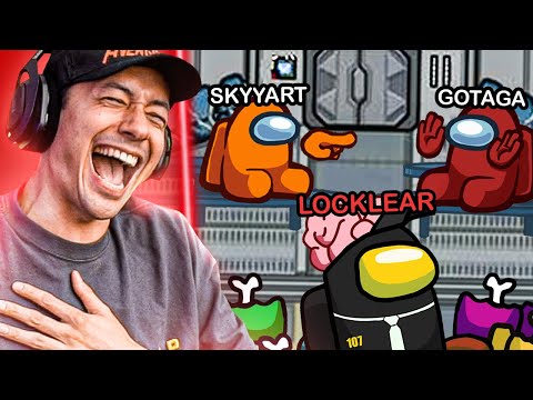 ILS NE SAVENT PLUS QUI CROIRE !! (BRAIN DE GÉNIE) 🤯🧠 AMONG US FT STREAMERS FR