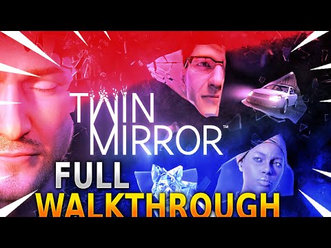 TWIN MIRROR Full Game Gameplay [1080P 60FPS PC]