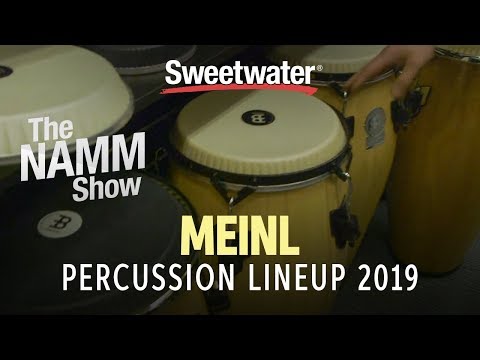 Meinl Percussion Product Lineup at Winter NAMM 2019