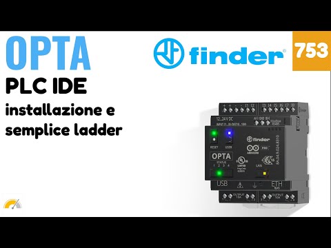 Programmare OPTA Finder in Ladder con PLC IDE - Video 753