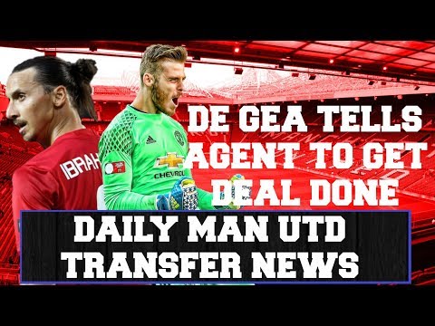 ZLATAN RE-SIGN, DE GEA TO LEAVE, BARCA SWOOPS UNITED TARGET|MANCHESTER UNITED| |DAILY TRANSFER NEWS|