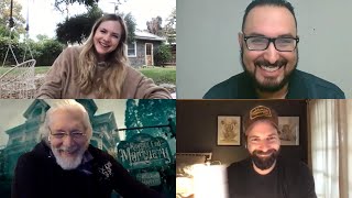 Interview with Clancy Brown, Caitlin Custer, and director Ryan Spindell for The Mortuary Collection video