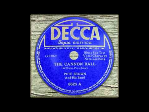 Nora Lee King with Pete Brown Sextet - Cannon Ball