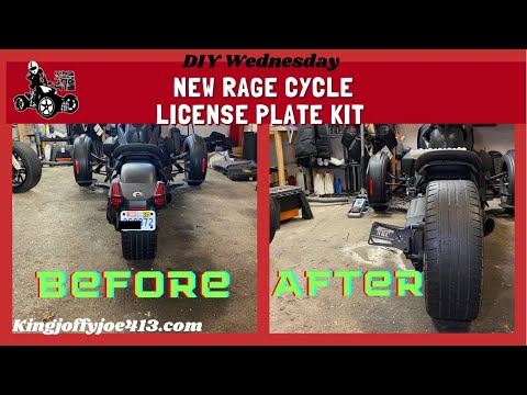 New Rage Cycle Fender Delete Kit on Can Am Ryker (DIY Wednesday)