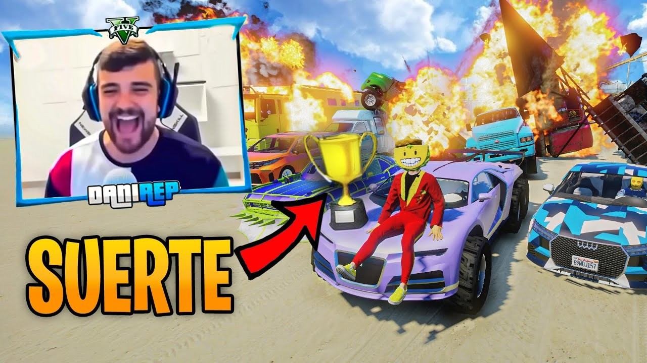 EL ÚLTIMO EXPLOTA CON COCHES ALEATORIOS! TENGO MUCHA SUERTE!! - GTA 5 ONLINE