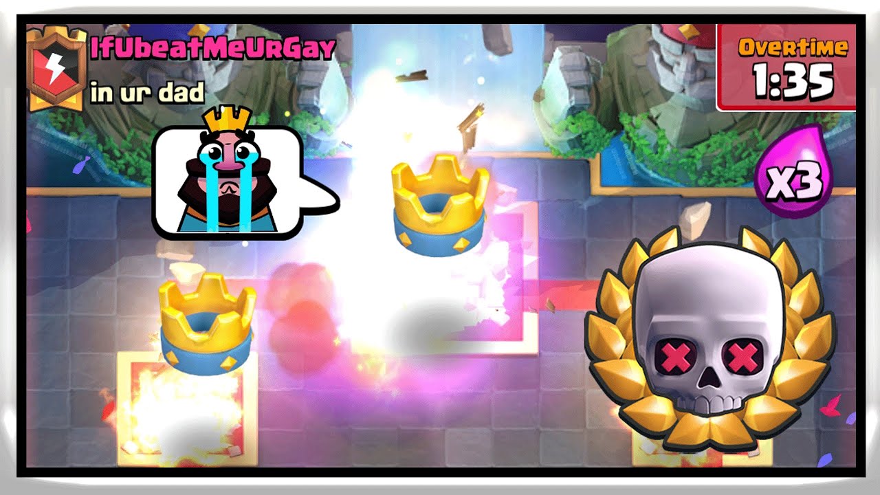 Top 3 tournament decks to use in Sudden Death challenge in Clash Royale