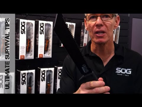"Sneak Peek" - SOG Tanto Machete - The SOGfari - with SOG Founder, Spencer Frazer - SHOT Show 2013