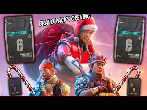 *New* Special Bravo Pack Opening On Christmas Day-Rainbow Six Siege