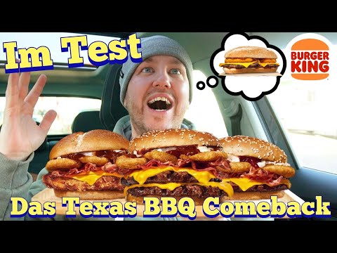 Burger King: Texas BBQ Lover (Das Comeback der Long Texas BBQ?) im Test