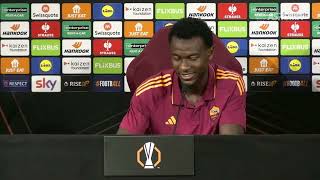 GASPERINI Conferenza pre gara Roma-Lille 1 ottobre 2025