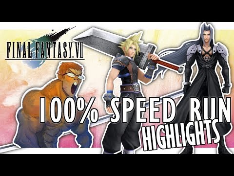 Final Fantasy VII 100% Highlights