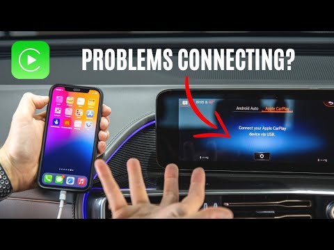 Part of a video titled Apple CarPlay NOT WORKING in your Mercedes? | Part 2 - YouTube