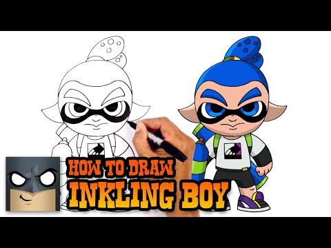 How to Draw Inkling Boy | Splatoon - YouTube