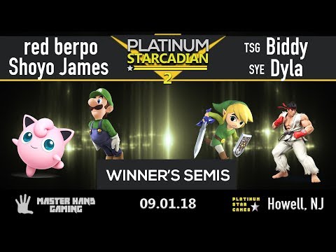 Platinum Starcadian 2 - red berpo + Shoyo James vs TSG | Biddy + SYE | Dyla - Winner's Quarters