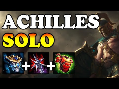 THE BUFF IS INSANE - Achilles - Smite Solo Gameplay