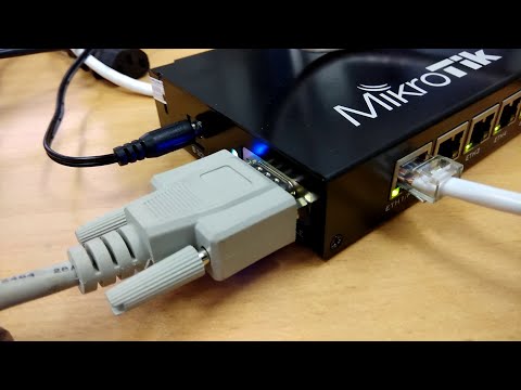 How to Netinstall RouterOS v6.48 Mikrotik RB450Gx4 with Console Cable