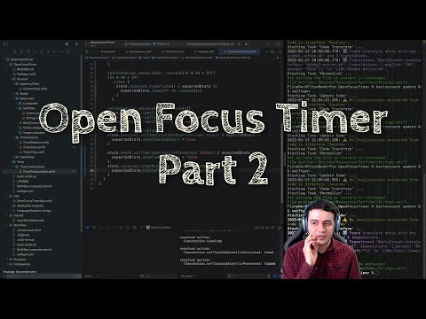 [iOS Dev] Open Focus Timer, pt. 2 | SwiftUI App Development thumbnail