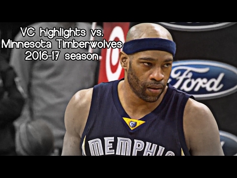 Vince Carter 11 pts & 3 reb @ Timberwolves (NBA RS 2016/2017) - 04.02.2017 (Grizzlies Feed)