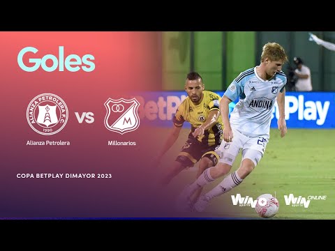 Alianza Petrolera vs. Millonarios (Goles) | Copa BetPlay Dimayor 2023 | Cuartos de Final (Vuelta)