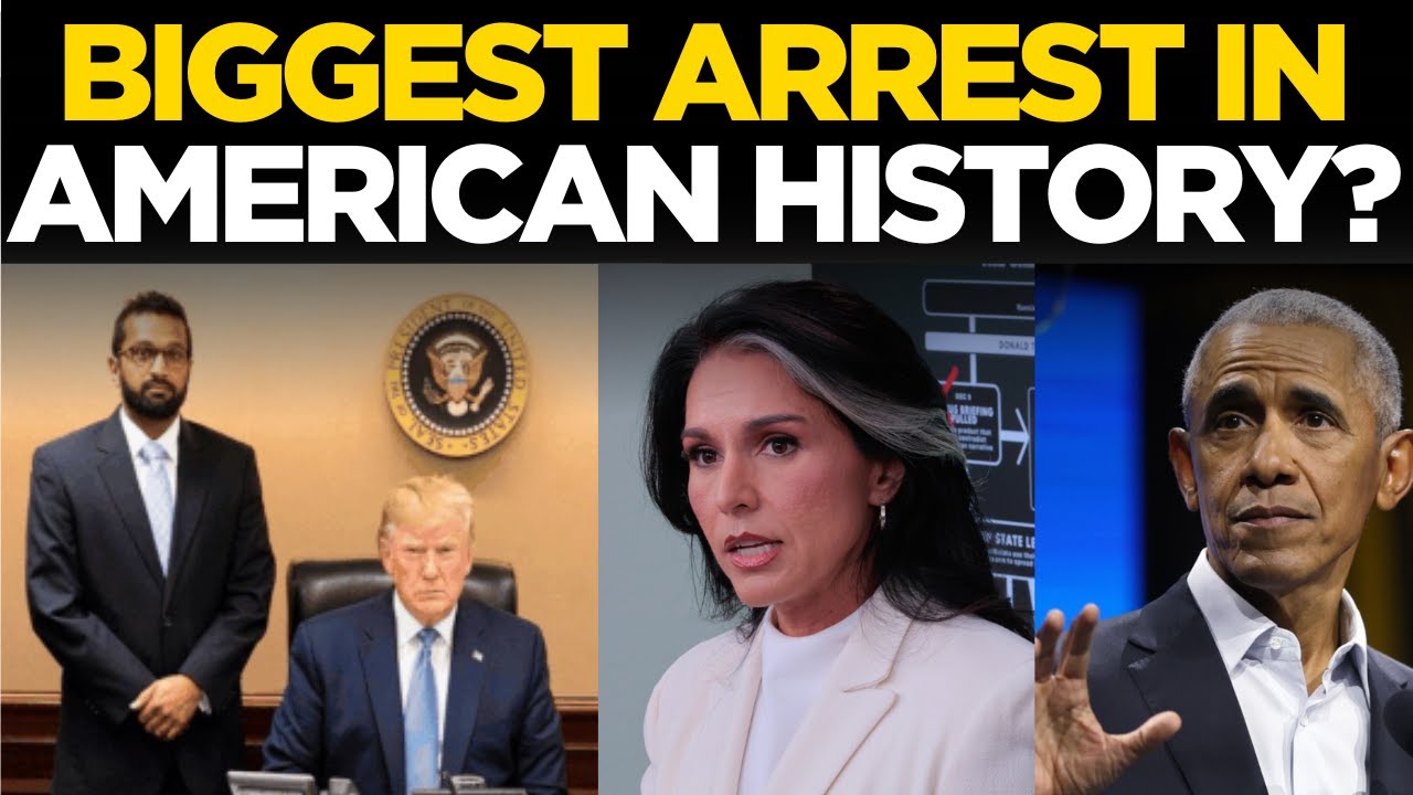 Obama In Jail? Shocking Arrest In America On Trump Orders, Tulsi Unveils Charges? US News