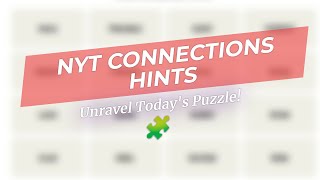 NYT Connections Hints Dec 25 🔍✨