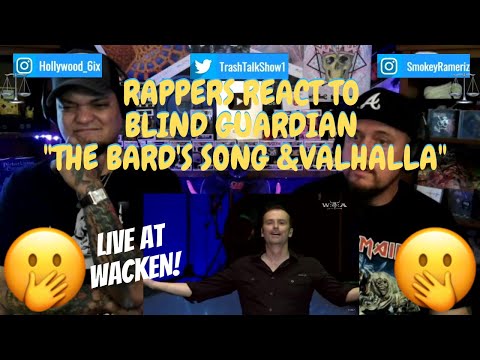 Rappers React To Blind Guardian "The Bard's Song & Valhalla"!!! LIVE AT WACKEN