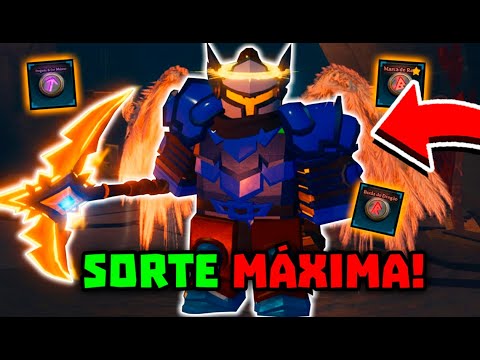 How to get maximum luck and obtain easy runes in The Forge!!