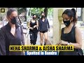 Glamorous Sister Neha Sharma Aisha Sharma Looks Hot In Black Outfit Snapped At Bandra