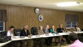 preview picture of video 'Summerfield Town Council - 20141014'