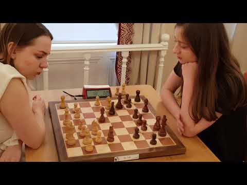 2019-03-16 WFM Bivol - WIM Oboientseva Blonde-Brunette Chess Match