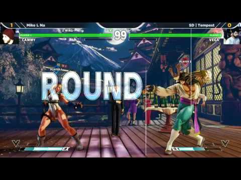 WNF 4.4 SFV - Mike L Na (Cammy) vs SD | Tempest (Vega)