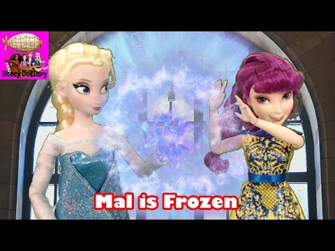 Mal is Frozen. Ben Can't Break the Ice - Part 36 - Descendants Shadow World Disney
