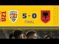 România U21-Albania U21 5-0 Highlights EURO 2025