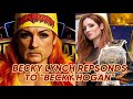 Becky Lynch Addresses Fans Calling Her Becky Hogan