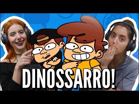 JOVENS REAGEM A DINOSSARRO - HISTÓRIAS DE JUMENTICES!