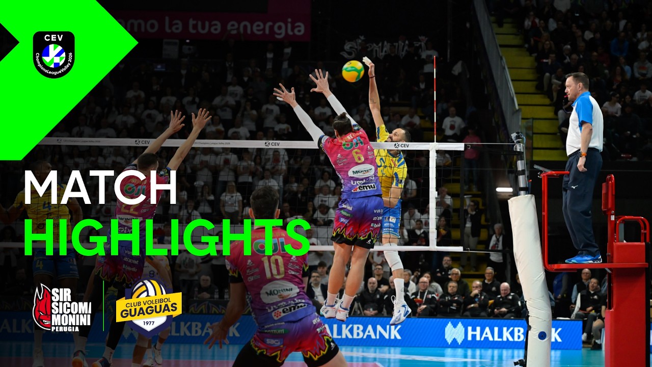 Highlights I Sir Sicoma Monini Perugia vs. Guaguas LAS PALMAS
