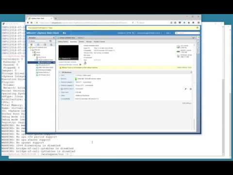 Demo of vSphere Intergrated Containers v0.4.0