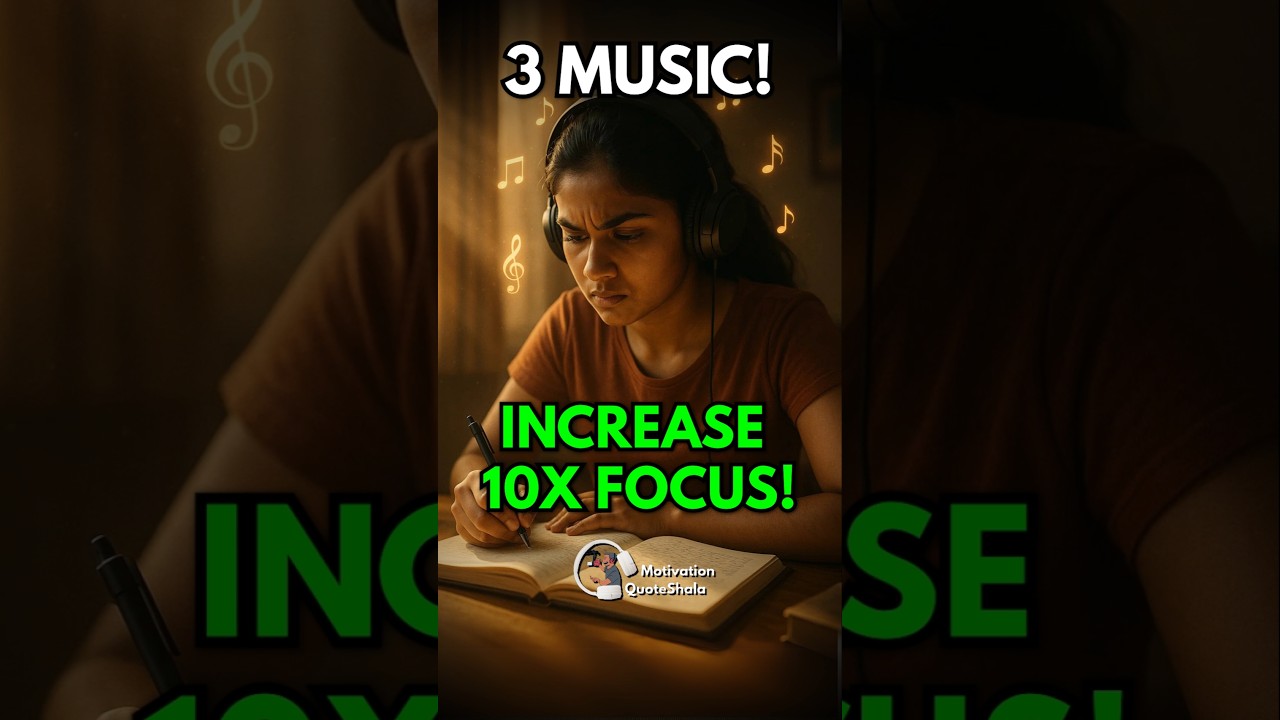 3 Powerful Study Music 😮 Increase 10X Focus #studytips #examtips