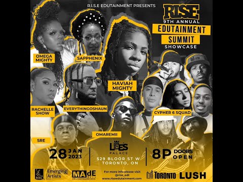 9th Annual R.I.S.E Edutainment Summit Showcase (Live Stream)