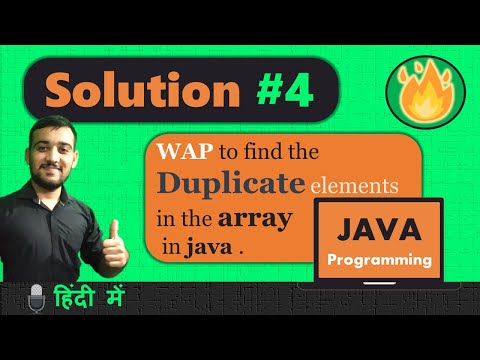 Find The Duplicate Number In An Array In Java Count Duplicate Elements In Array Java