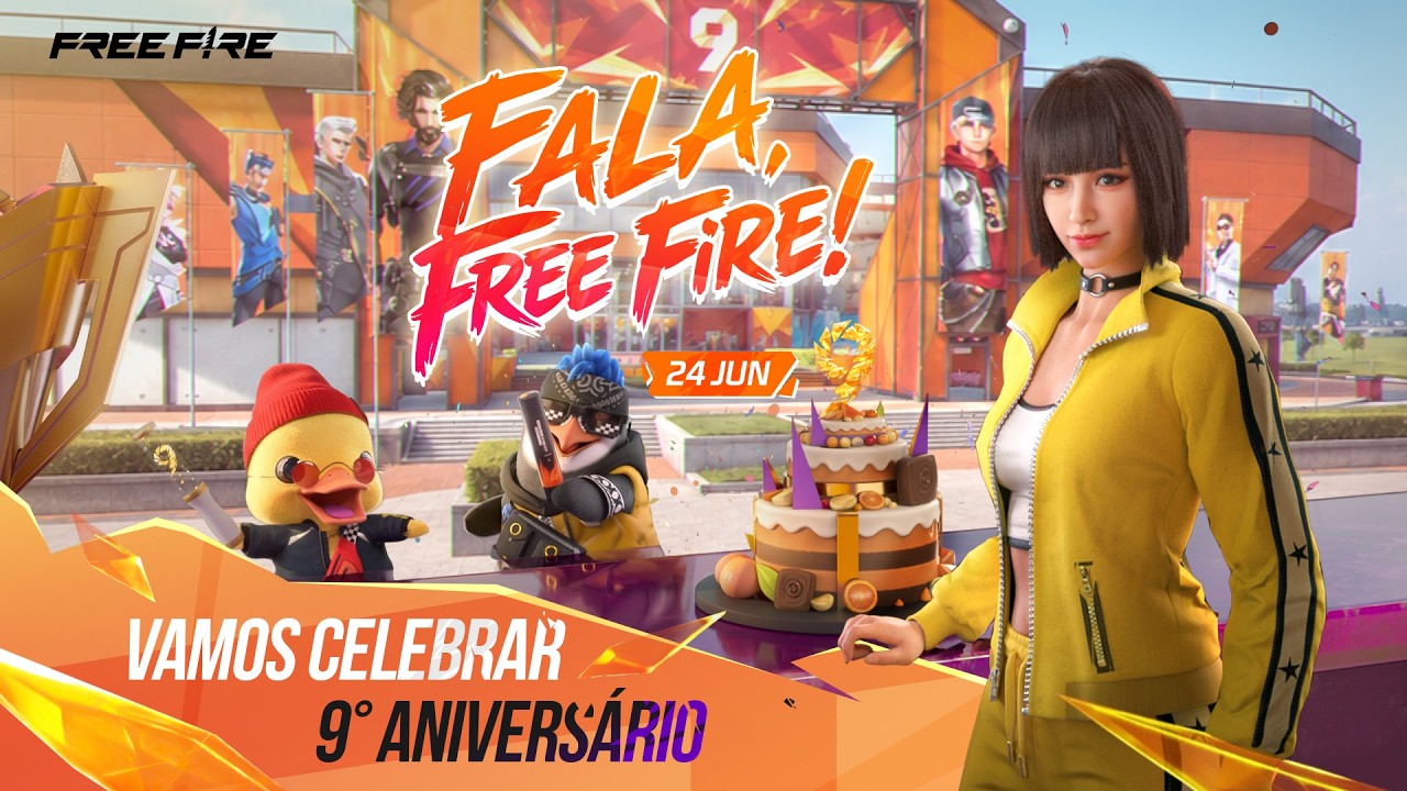 FALA, FREE FIRE! | OB54 | 9° ANIVERSÁRIO | FREE FIRE BRASIL